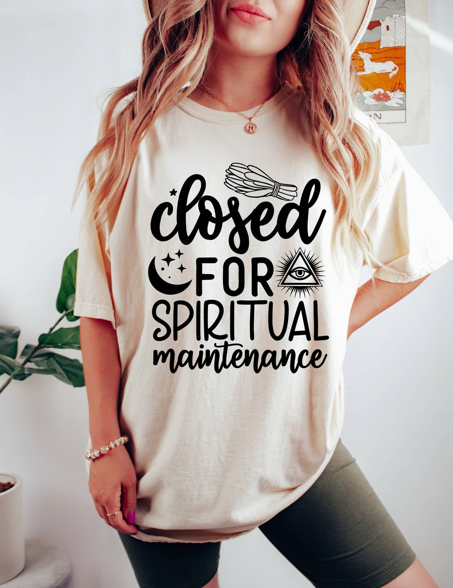 Closed For Spiritual Maintenance - Adult & Kids T-Shirts, Sweatshirts & Hoodies apparel design preview 1