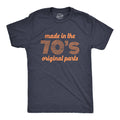 Made in the 70s Original Parts Men's - Adult & Kids T-Shirts, Sweatshirts & Hoodies apparel design preview 1