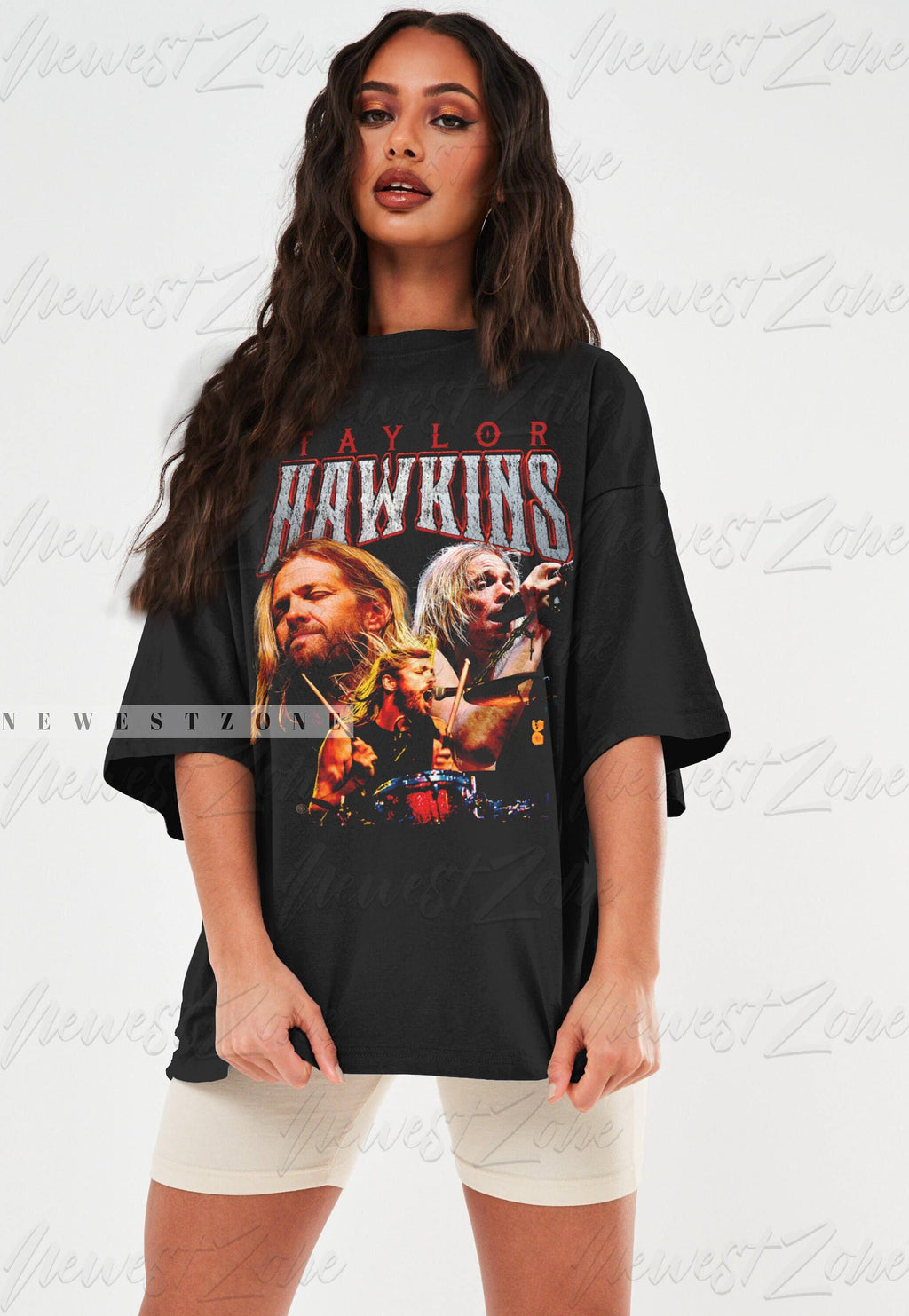 Taylor Hawkins Memories 1972-2022 Drummer Gift - Adult & Kids T-Shirts, Sweatshirts & Hoodies apparel design preview 1