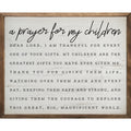 A Prayer For My Children Whitewash - Adult & Kids T-Shirts, Sweatshirts & Hoodies apparel design preview 1