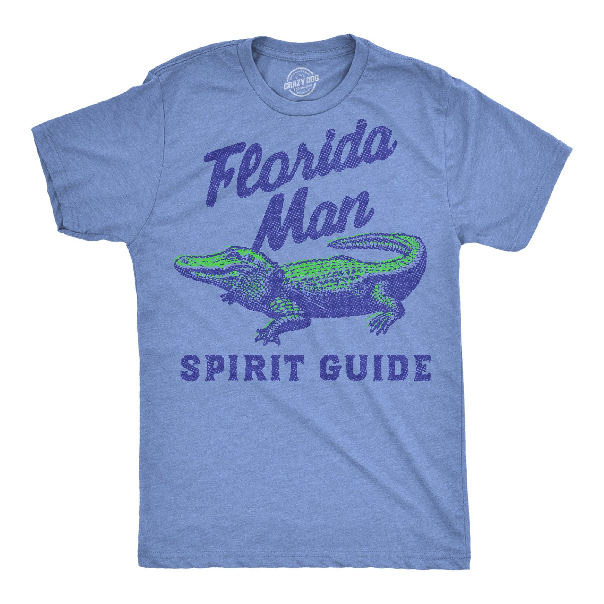 Florida Man Spirit Guide Men's - Adult & Kids T-Shirts, Sweatshirts & Hoodies apparel design preview 1