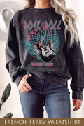 Rock and Roll World Tour Mineral Graphix Terry - Adult & Kids T-Shirts, Sweatshirts & Hoodies apparel design preview 1