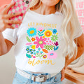 Let Kindness Bloom Women's Graphic Comfort Color - Adult & Kids T-Shirts, Sweatshirts & Hoodies apparel design preview 1