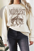 Midwest Rodeo Cowboy Graphic Terry - Adult & Kids T-Shirts, Sweatshirts & Hoodies apparel design preview 1