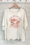 Take Me To the Mountain Adventure - Adult & Kids T-Shirts, Sweatshirts & Hoodies apparel design preview 1