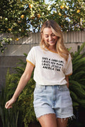 She's A Good Girl Ringer Graphic - Adult & Kids T-Shirts, Sweatshirts & Hoodies apparel design preview 1