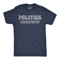 Politics Destroying Relationships and Family Dinners - Adult & Kids T-Shirts, Sweatshirts & Hoodies apparel design preview 1