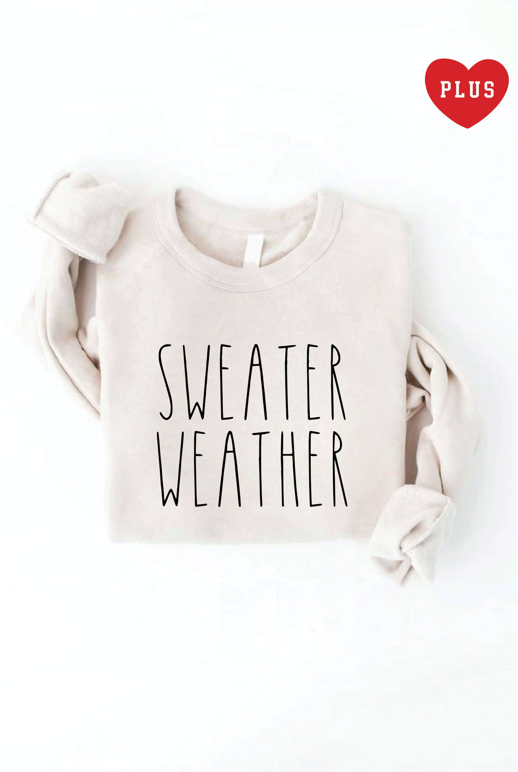Sweater Weather Plus Graphic - Adult & Kids T-Shirts, Sweatshirts & Hoodies apparel design preview 1