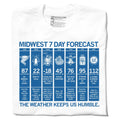 Midwest Forecast - Adult & Kids T-Shirts, Sweatshirts & Hoodies apparel design preview 1