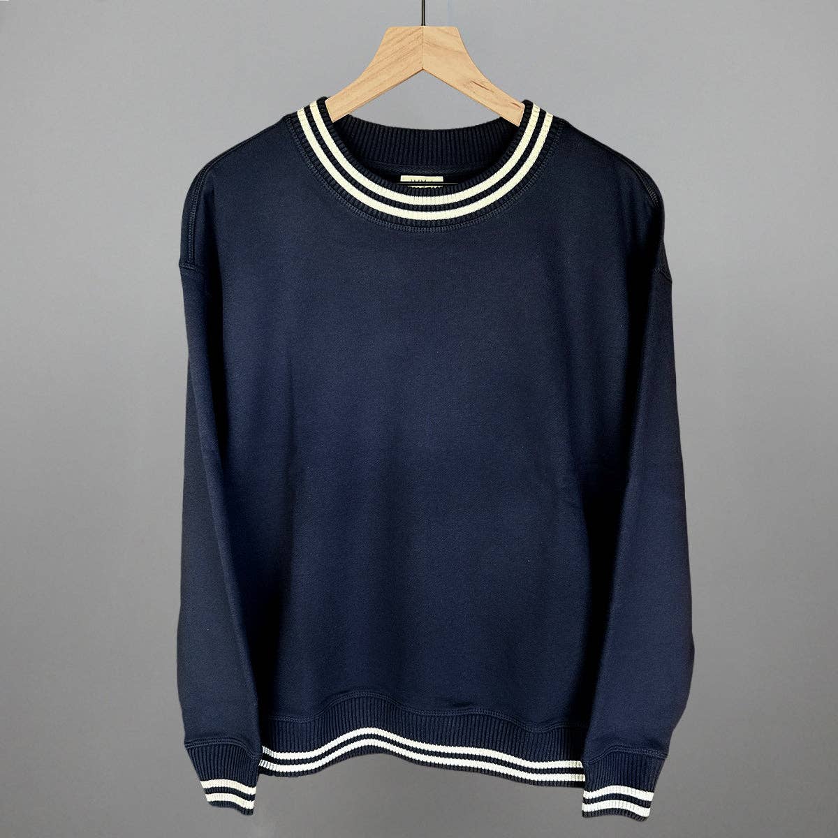 Navy Oversized Varsity Crew - Adult & Kids T-Shirts, Sweatshirts & Hoodies apparel design preview 1