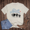 Patriotic Western Made in America Graphic - Adult & Kids T-Shirts, Sweatshirts & Hoodies apparel design preview 1