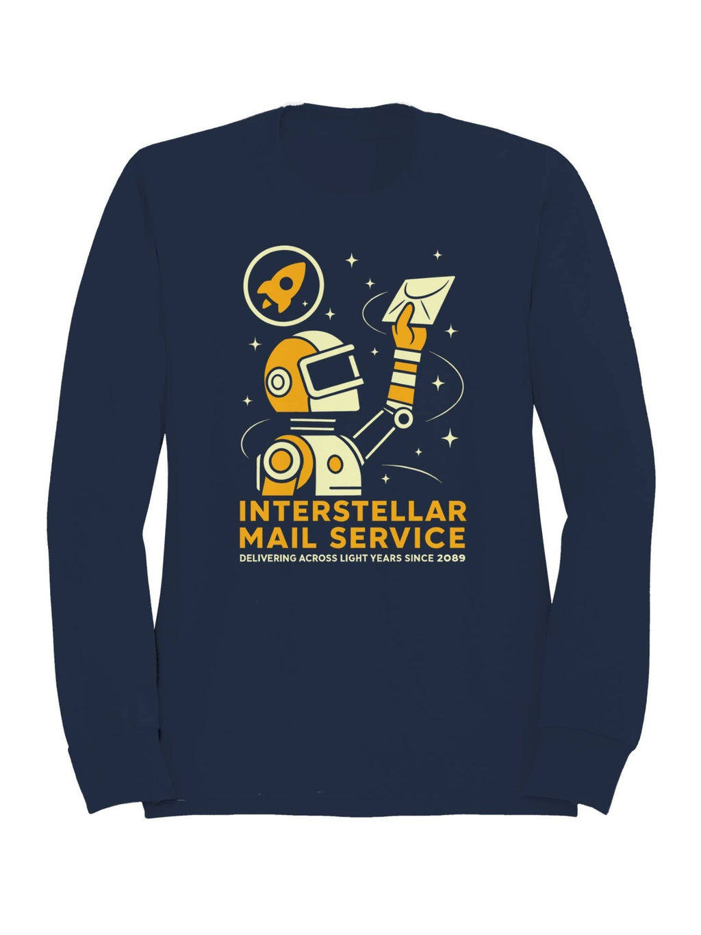 Interstellar Mail Service Graphic Men's - Adult & Kids T-Shirts, Sweatshirts & Hoodies apparel design preview 1
