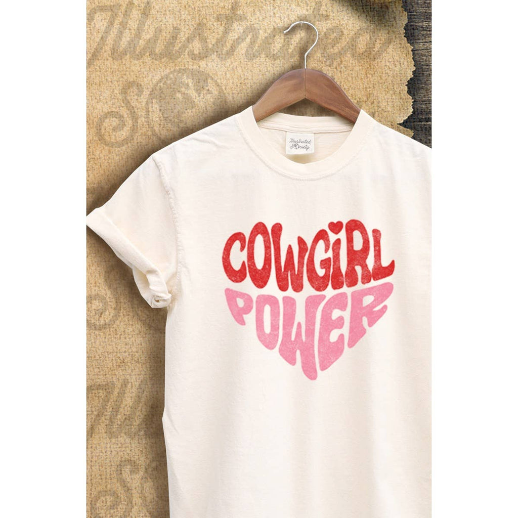 Cowgirl Power Vintage Graphic - Adult & Kids T-Shirts, Sweatshirts & Hoodies apparel design preview 1