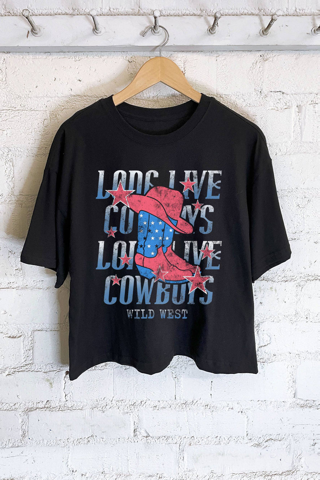 Long Live Cowboys Wild West - Adult & Kids T-Shirts, Sweatshirts & Hoodies apparel design preview 1