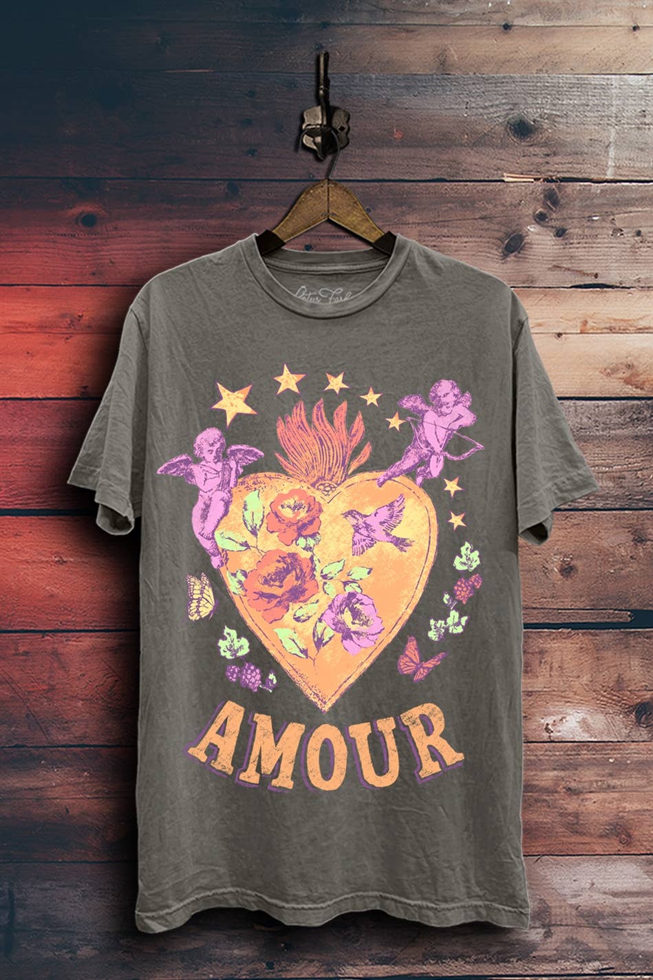 Amour Graphic Top - Adult & Kids T-Shirts, Sweatshirts & Hoodies apparel design preview 1