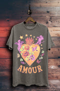 Amour Graphic Top - Adult & Kids T-Shirts, Sweatshirts & Hoodies apparel design preview 1