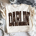 Darlin' Checkered Leopard - Adult & Kids T-Shirts, Sweatshirts & Hoodies apparel design preview 1
