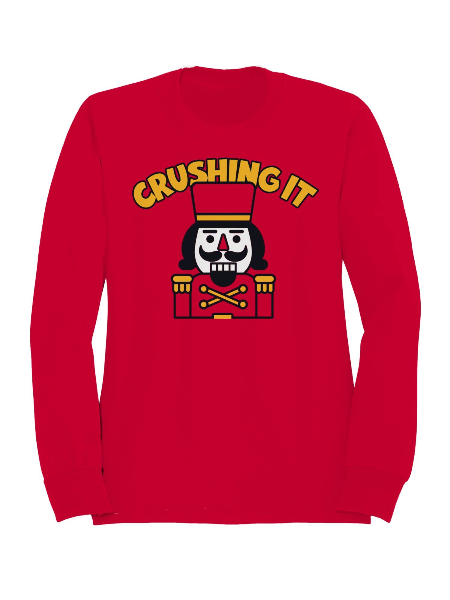 Nutcracker Crushing It Design Men's - Adult & Kids T-Shirts, Sweatshirts & Hoodies apparel design preview 1