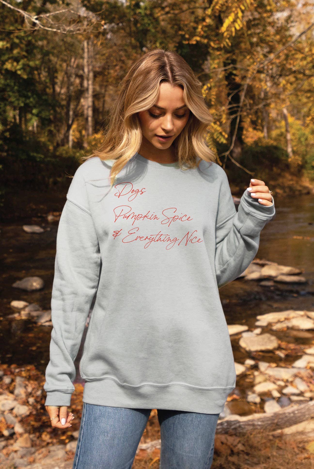 Dogs Pumpkin Spice and Everything Nice Graphic - Adult & Kids T-Shirts, Sweatshirts & Hoodies apparel design preview 1