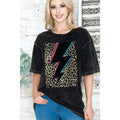 Thunder and Leopard Unisex Oversized Mineral Wash - Adult & Kids T-Shirts, Sweatshirts & Hoodies apparel design preview 1