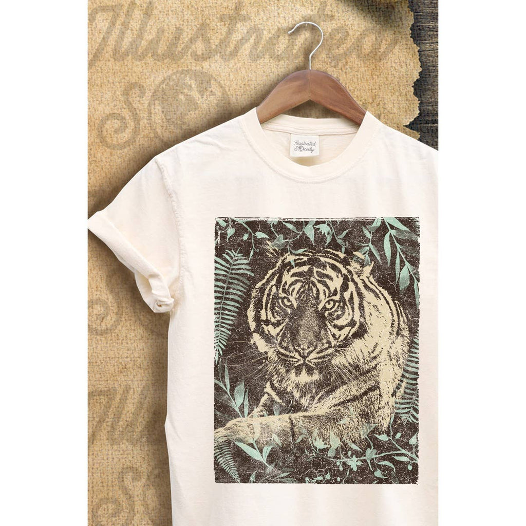 Tiger Vintage Graphic - Adult & Kids T-Shirts, Sweatshirts & Hoodies apparel design preview 1