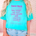 Two Things We Don'T Chase Graphic Comfort Color - Adult & Kids T-Shirts, Sweatshirts & Hoodies apparel design preview 1