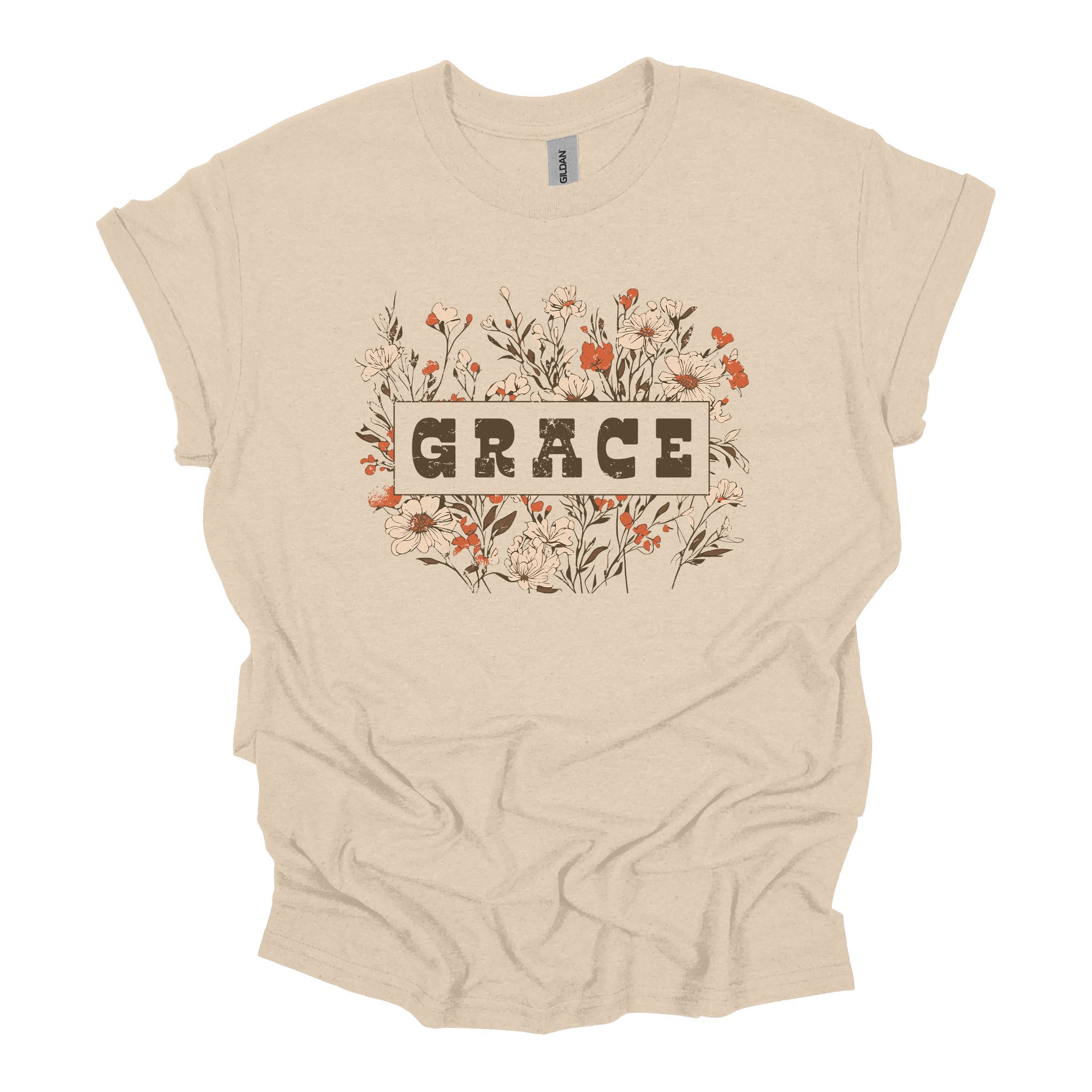 Floral Grace - Adult & Kids T-Shirts, Sweatshirts & Hoodies apparel design preview 1