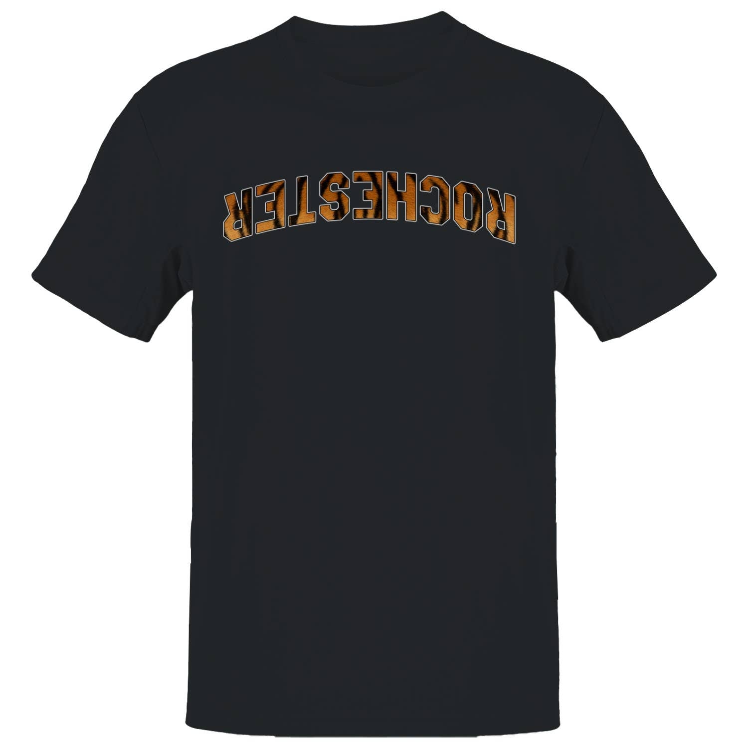 Rochester Tiger Print Arch Design Men's - Adult & Kids T-Shirts, Sweatshirts & Hoodies apparel design preview 1
