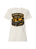 Roadtrip USA Highway Honey Motel Retro Art Women's - Adult & Kids T-Shirts, Sweatshirts & Hoodies apparel design preview 1