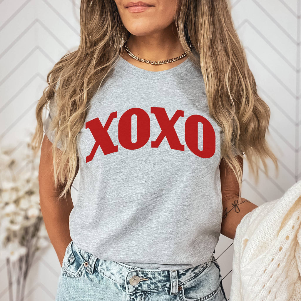 Xoxo Valentine's Day Sizes XS-2XL - Adult & Kids T-Shirts, Sweatshirts & Hoodies apparel design preview 1