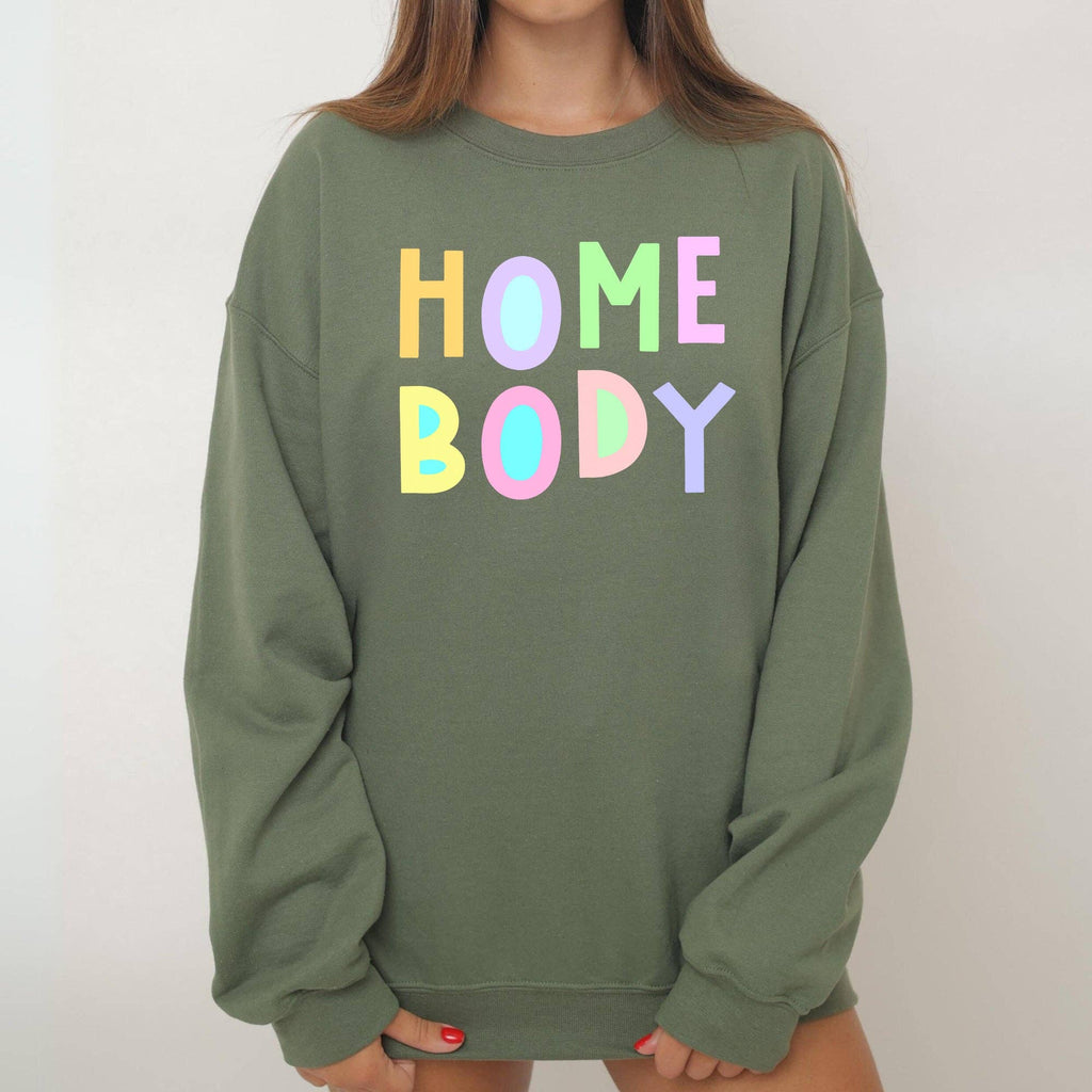 Homebody Positivity Sarcastic, Mom Mental Health - Adult & Kids T-Shirts, Sweatshirts & Hoodies apparel design preview 1
