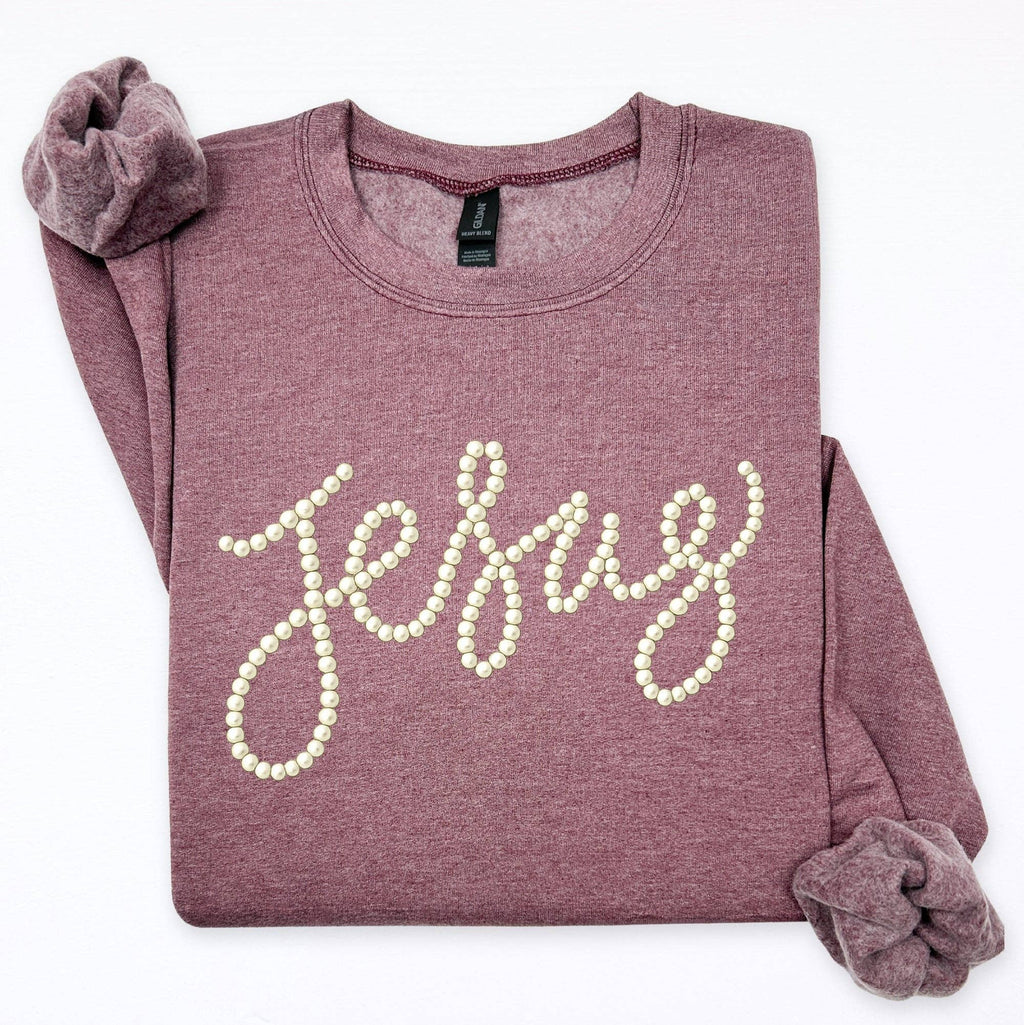 Jesus, Pearls, Coquette, Faith, Gospel, Christian - Adult & Kids T-Shirts, Sweatshirts & Hoodies apparel design preview 1