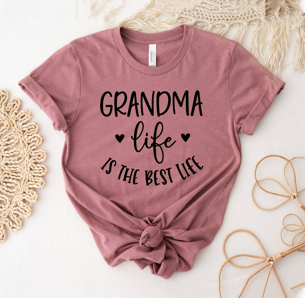 Grandma Life Is the Best - Adult & Kids T-Shirts, Sweatshirts & Hoodies apparel design preview 1