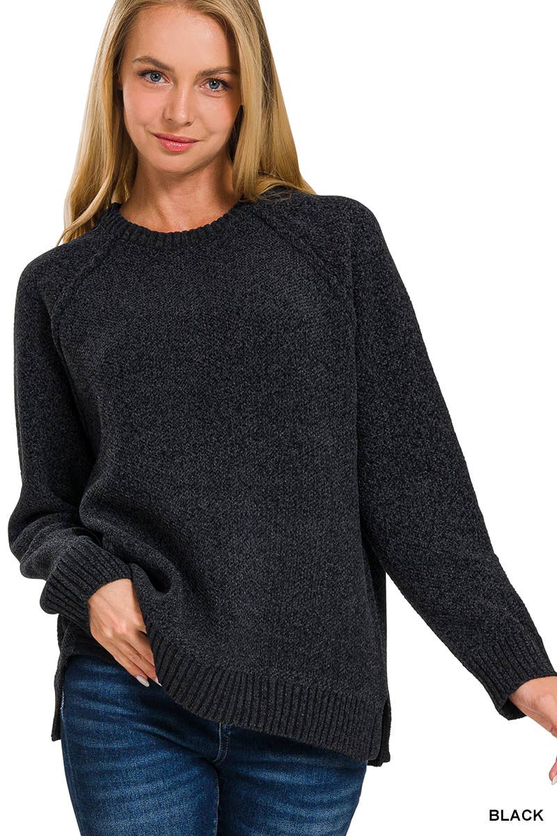1231 Round Neck Raglan Sweater SI-25283 - Adult & Kids T-Shirts, Sweatshirts & Hoodies apparel design preview 1