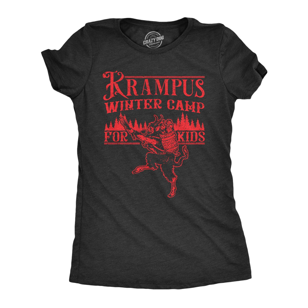 Krampus Winter Camp For Kids Women's - Adult & Kids T-Shirts, Sweatshirts & Hoodies apparel design preview 1