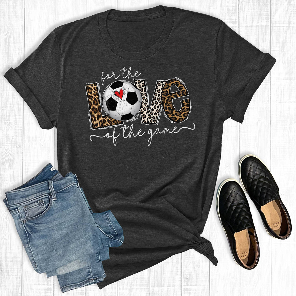 For the Love of Game Soccer - Adult & Kids T-Shirts, Sweatshirts & Hoodies apparel design preview 1