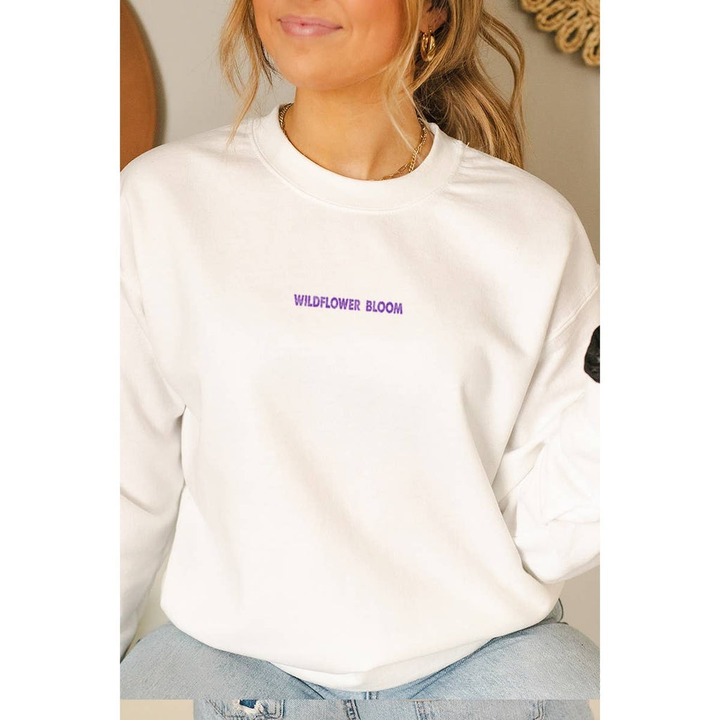Wild Flower Bloom Vintage Graphic - Adult & Kids T-Shirts, Sweatshirts & Hoodies apparel design preview 1
