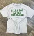 Billy Bob Loves Charlene On Silver - Adult & Kids T-Shirts, Sweatshirts & Hoodies apparel design preview 1