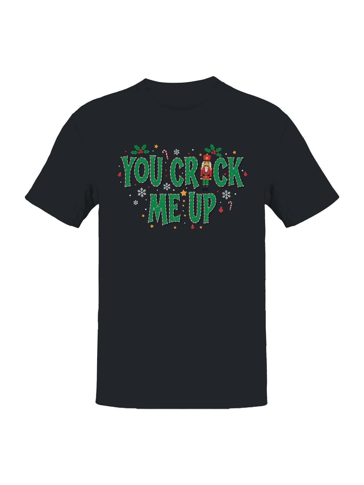 Festive Nutcracker Humor Design Men's - Adult & Kids T-Shirts, Sweatshirts & Hoodies apparel design preview 1