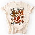 Fall Breeze and Autumn Leaves, Comfort Colors - Adult & Kids T-Shirts, Sweatshirts & Hoodies apparel design preview 1