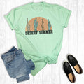 Western Desert Summer Graphic - Adult & Kids T-Shirts, Sweatshirts & Hoodies apparel design preview 1