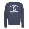 I'm Really Cold But Being Brave and - Adult & Kids T-Shirts, Sweatshirts & Hoodies apparel design preview 1
