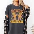 Howdy Christmas, Gingerbread Men, Western, Cowboy - Adult & Kids T-Shirts, Sweatshirts & Hoodies apparel design preview 1