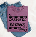 Funny Graphic Please Be Patient First Time Human - Adult & Kids T-Shirts, Sweatshirts & Hoodies apparel design preview 1