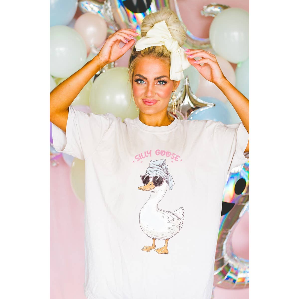 Silly Goose Graphic Oversized - Adult & Kids T-Shirts, Sweatshirts & Hoodies apparel design preview 1