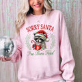 Sorry Santa, I've Been Feral, Raccoon, Christmas - Adult & Kids T-Shirts, Sweatshirts & Hoodies apparel design preview 1