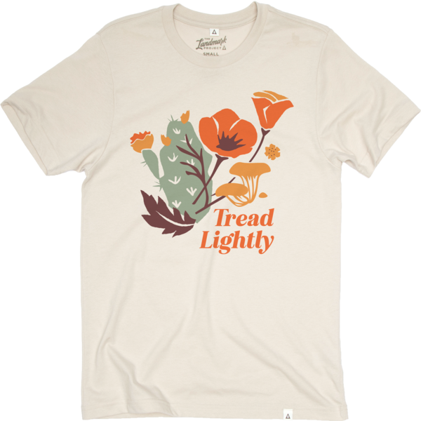 Tread Lightly Unisex Short Sleeve - Adult & Kids T-Shirts, Sweatshirts & Hoodies apparel design preview 1
