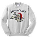 Santa Claws Christmas Sweater White Claw Fun - Adult & Kids T-Shirts, Sweatshirts & Hoodies apparel design preview 1