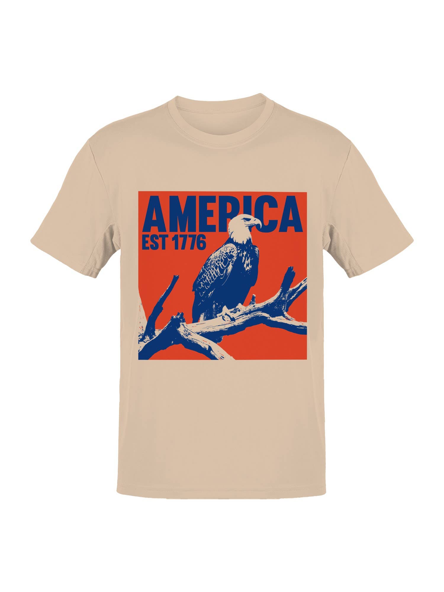 America Eagle Design Est 1776 Men's - Adult & Kids T-Shirts, Sweatshirts & Hoodies apparel design preview 1