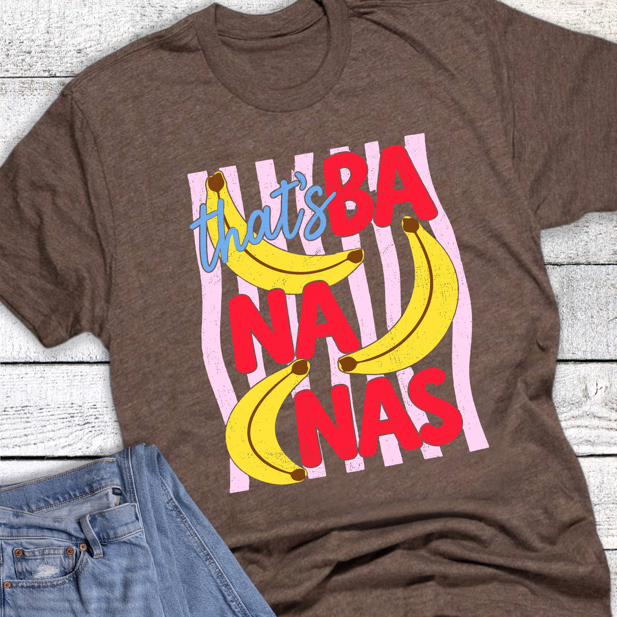 Retro Funny That's Bananas Graphic - Adult & Kids T-Shirts, Sweatshirts & Hoodies apparel design preview 1